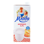Молоко МЛАДА 3,2% ГОСТ 1л/12шт
