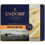 Сыр полутвердый Endorf Маасдам c м.д.ж. 45% 0,2г-0,3 1/6