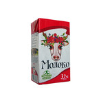 Молоко КОРОВА Саратов 3,2% ГОСТ 1л/12шт