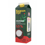 Молоко Бежин Луг 3,5%, 900гр , тетра-пак 1/6