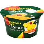 Творог мягкий Бежин Луг манго-персик 4,2%, 0,13 кг, пл. банка 1/6