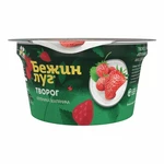 Творог мягкий Бежин Луг клубника-земляника 4,2%, 0,13 кг, пл. банка 1/6