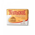 Масло сливочное Тульское 72,5%, 160 гр, фольга 1/22